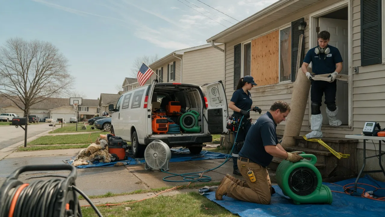 Water Damage Restoration in Poteau, OK near me